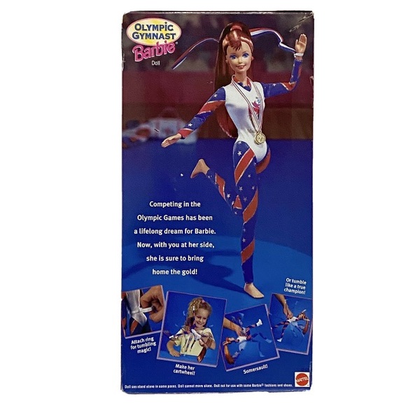 Vintage 1996 Olympic Gymnastic Barbie Doll - Picture 3 of 11